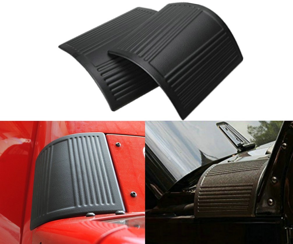 2015 Latest Durable Black Cowl Body Armor - Pair For Jeep Wrangler Rubicon Sahar